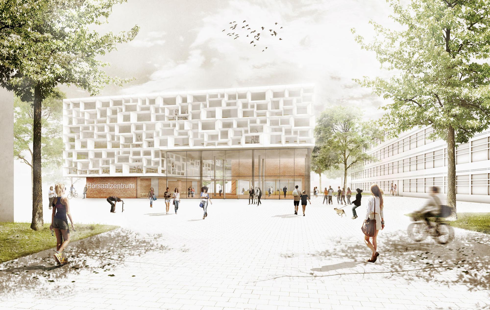 Hörsaalzentrum_Heide_Rendering