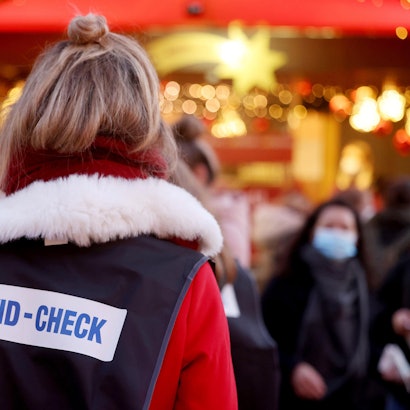 Weihnachtsmarkt unter Covid-Bedingungen