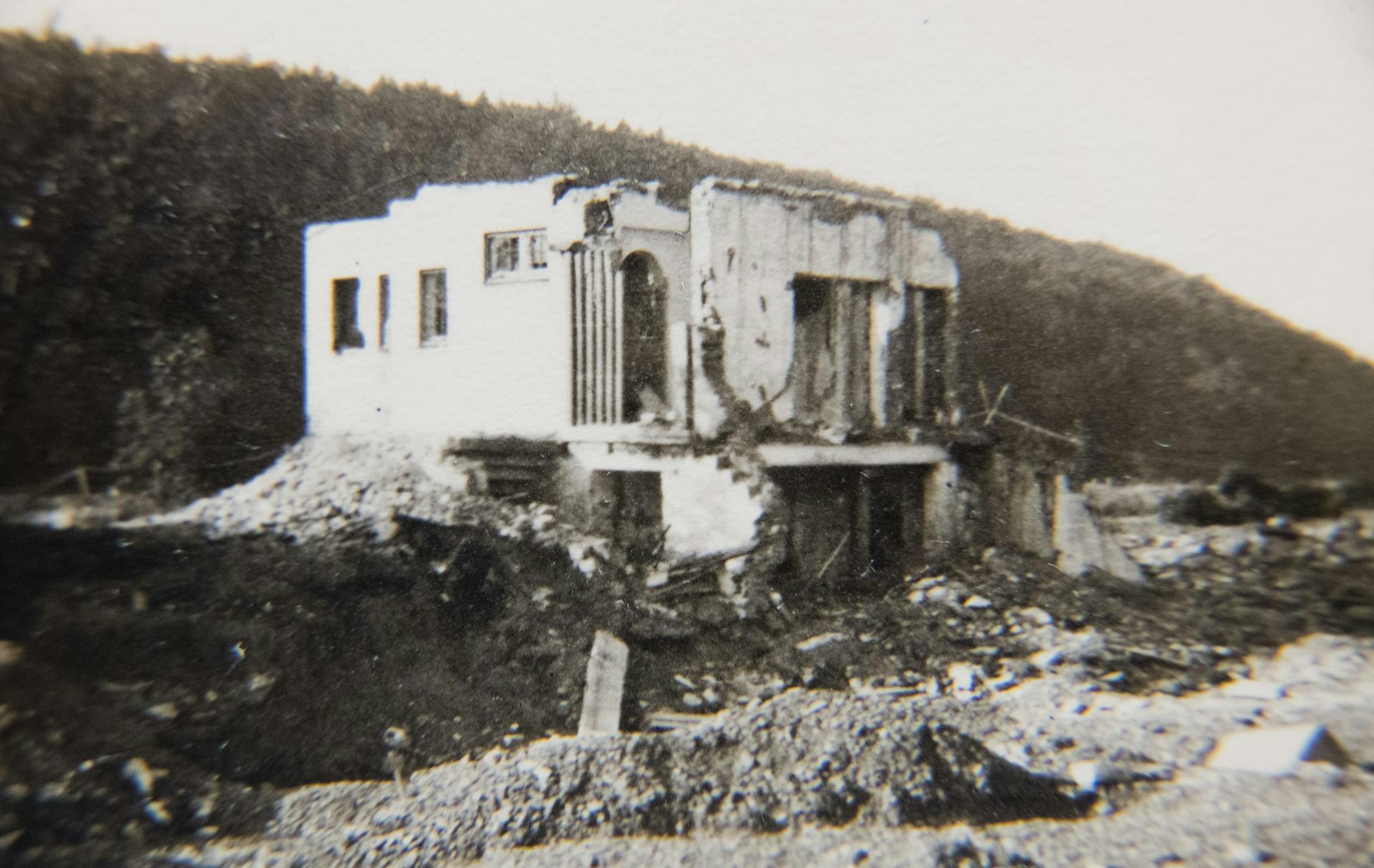 Möhne zerstörtes Haus