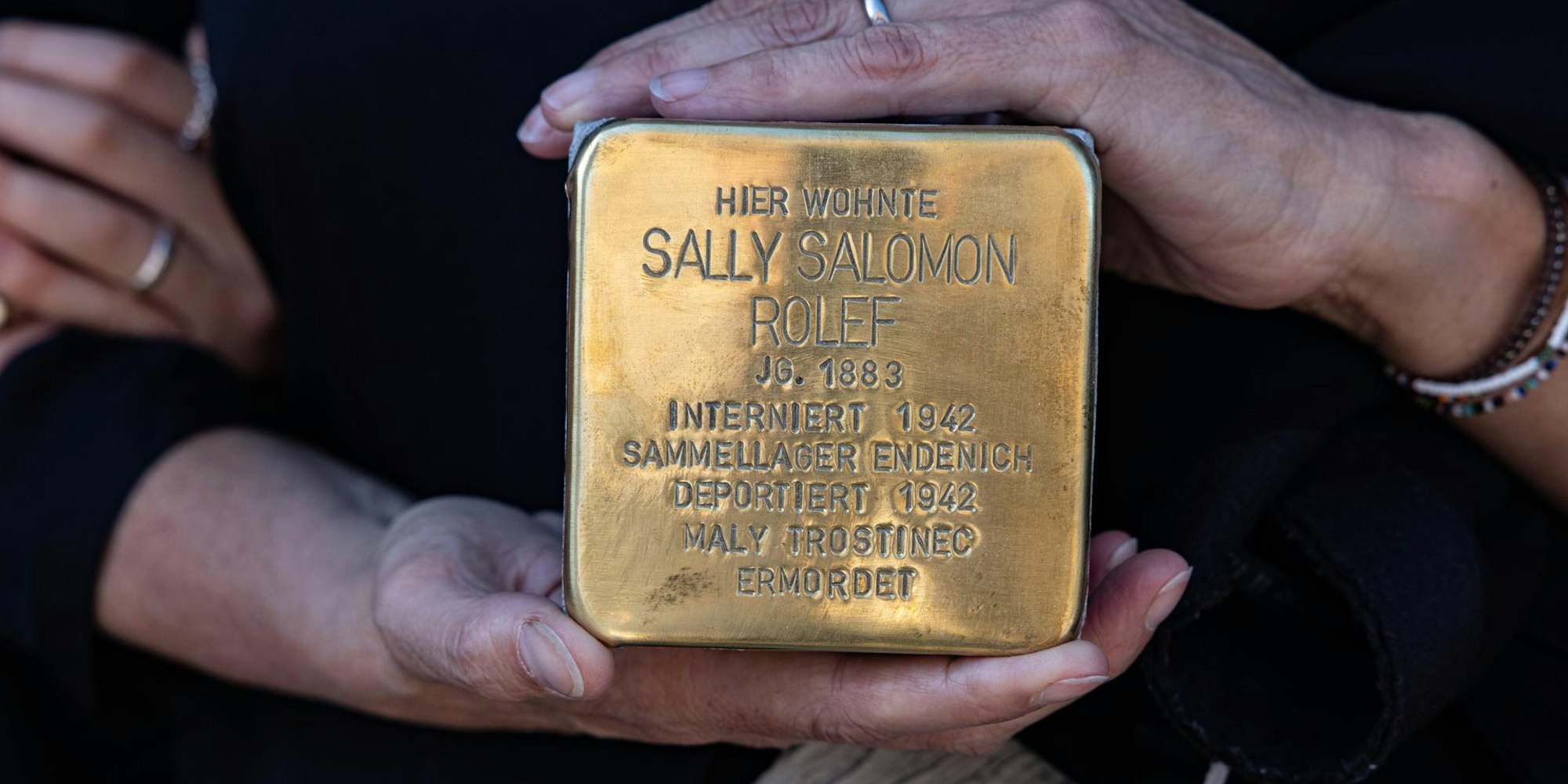 Stolperstein in Widdig