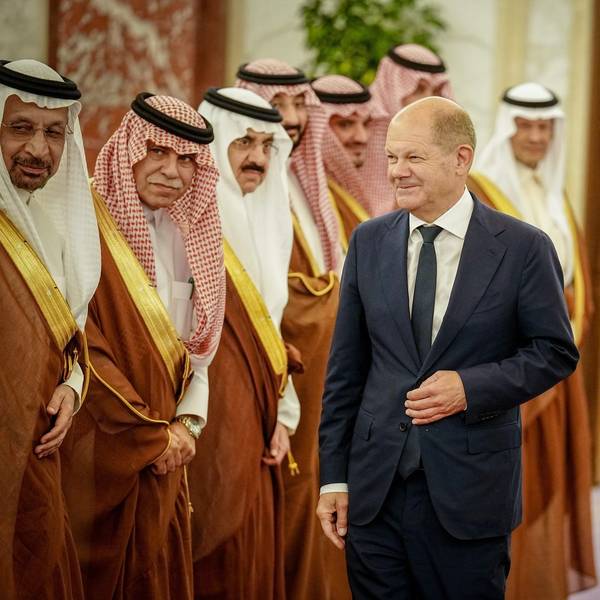 KR Kanzler Olaf Scholz Kronprinz Mohammed bin Salman