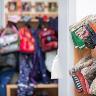 Regenkleidung Kita Symbolbild 140222