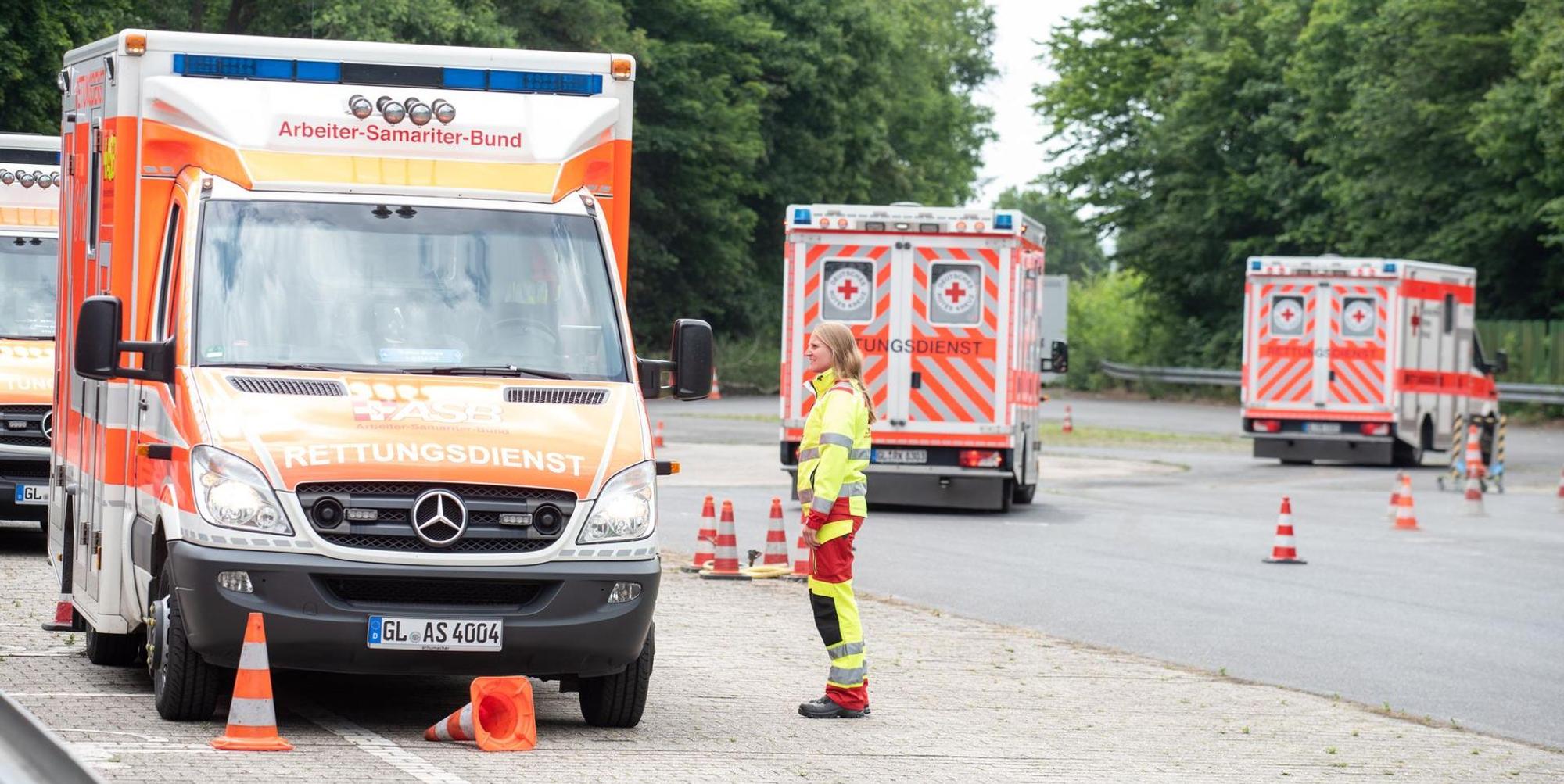 Fahrtraining Rettungswagen