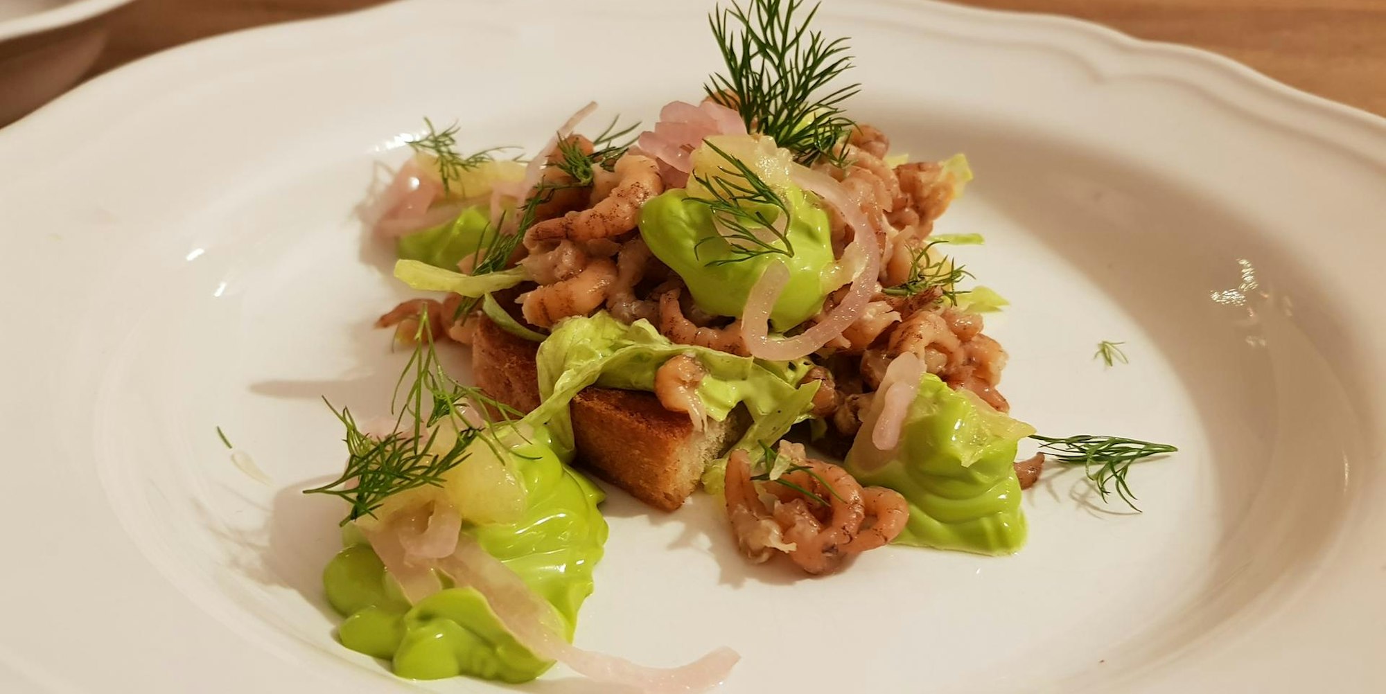 Take Away Henn Grünes Gericht