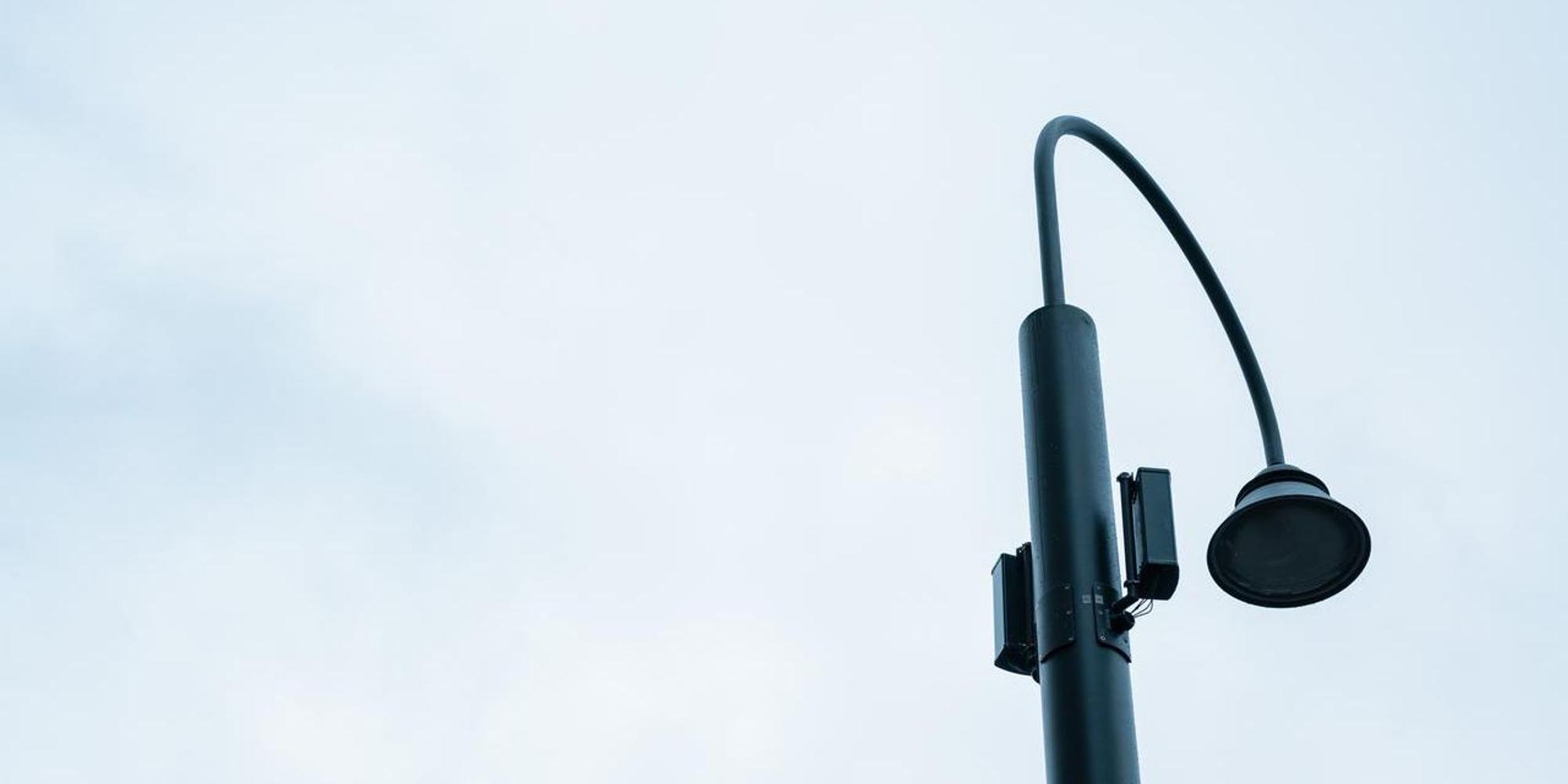 Straßenlaternen mit 5G in Köln