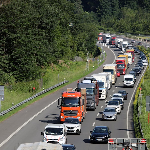 Stau Holzbachtalbrücke