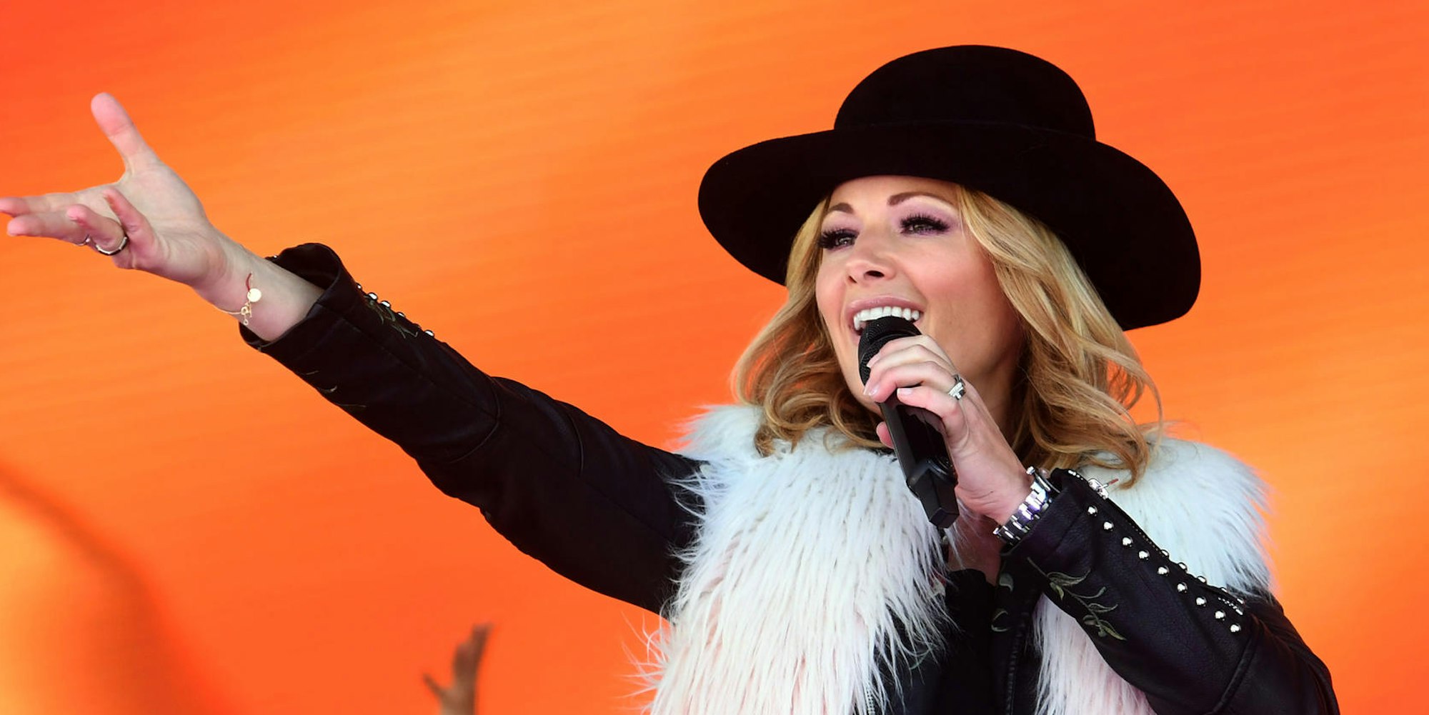 Helene fischer Hut dpa