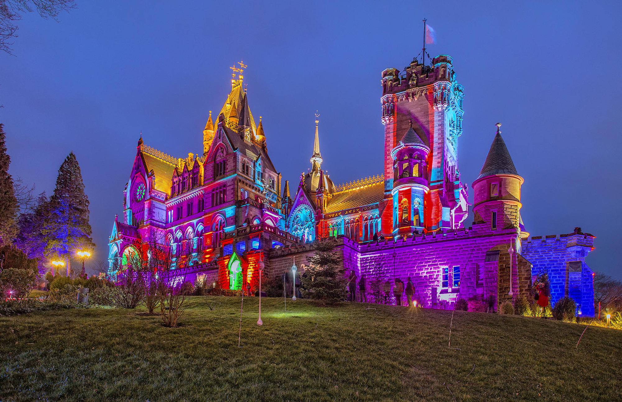 Schloss Drachenburg_Beleuchtete Burg_Credit_Schloss Drachenburg GmbH_Michael Boland