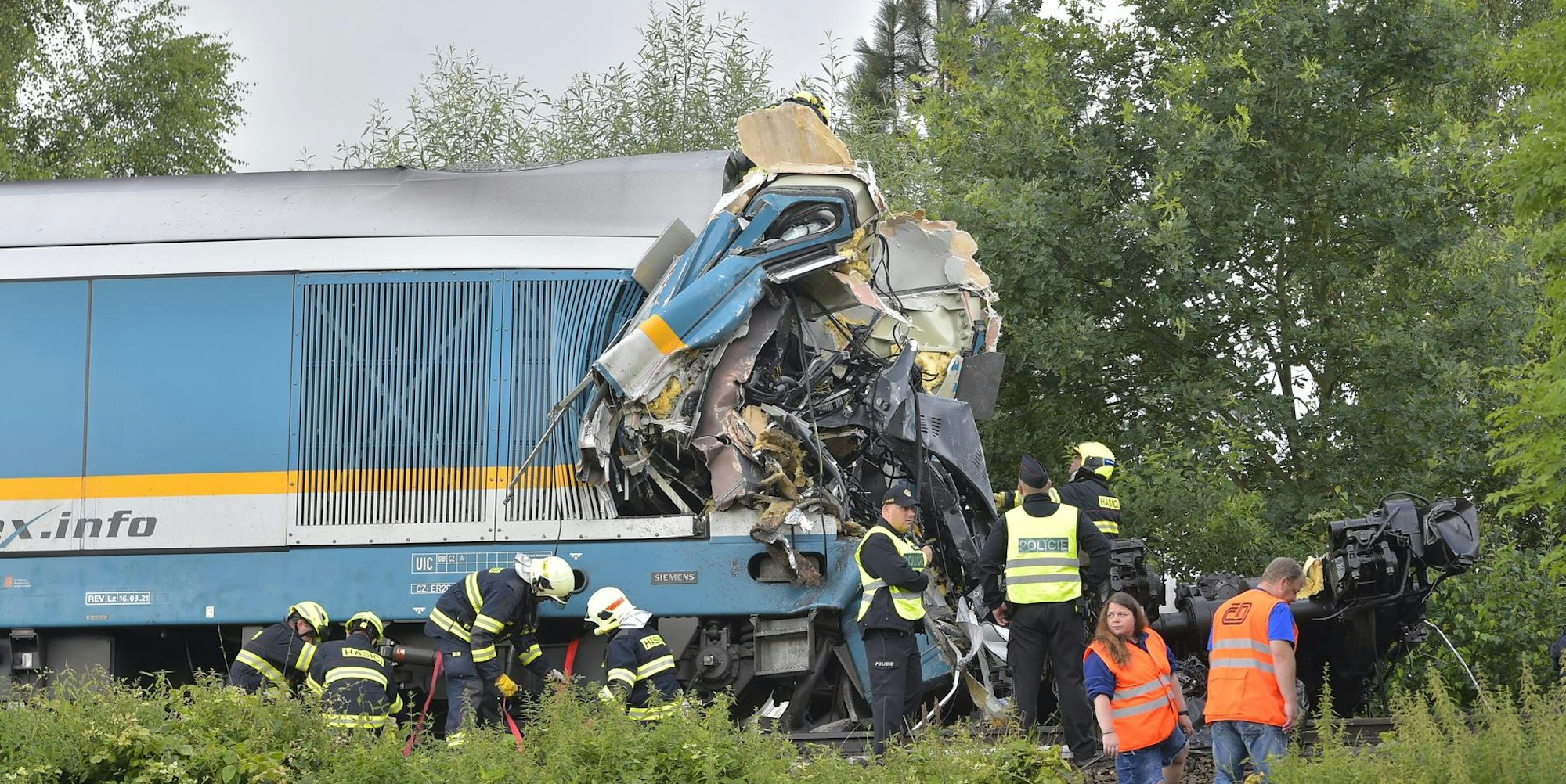 Zugunglück Tschechien