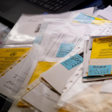 Gefälschte Impfauswese