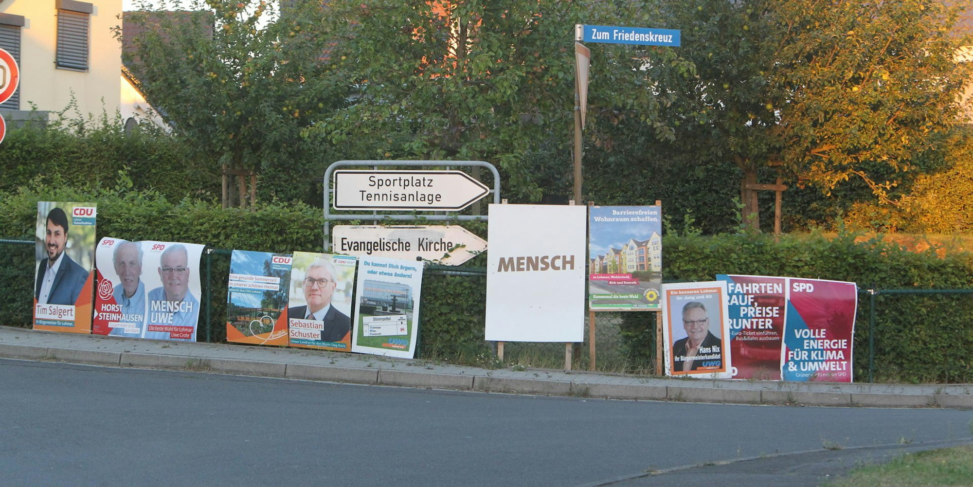 Wahlplakate_Lohmar_Kommunalwahl