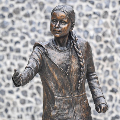 Greta Statue
