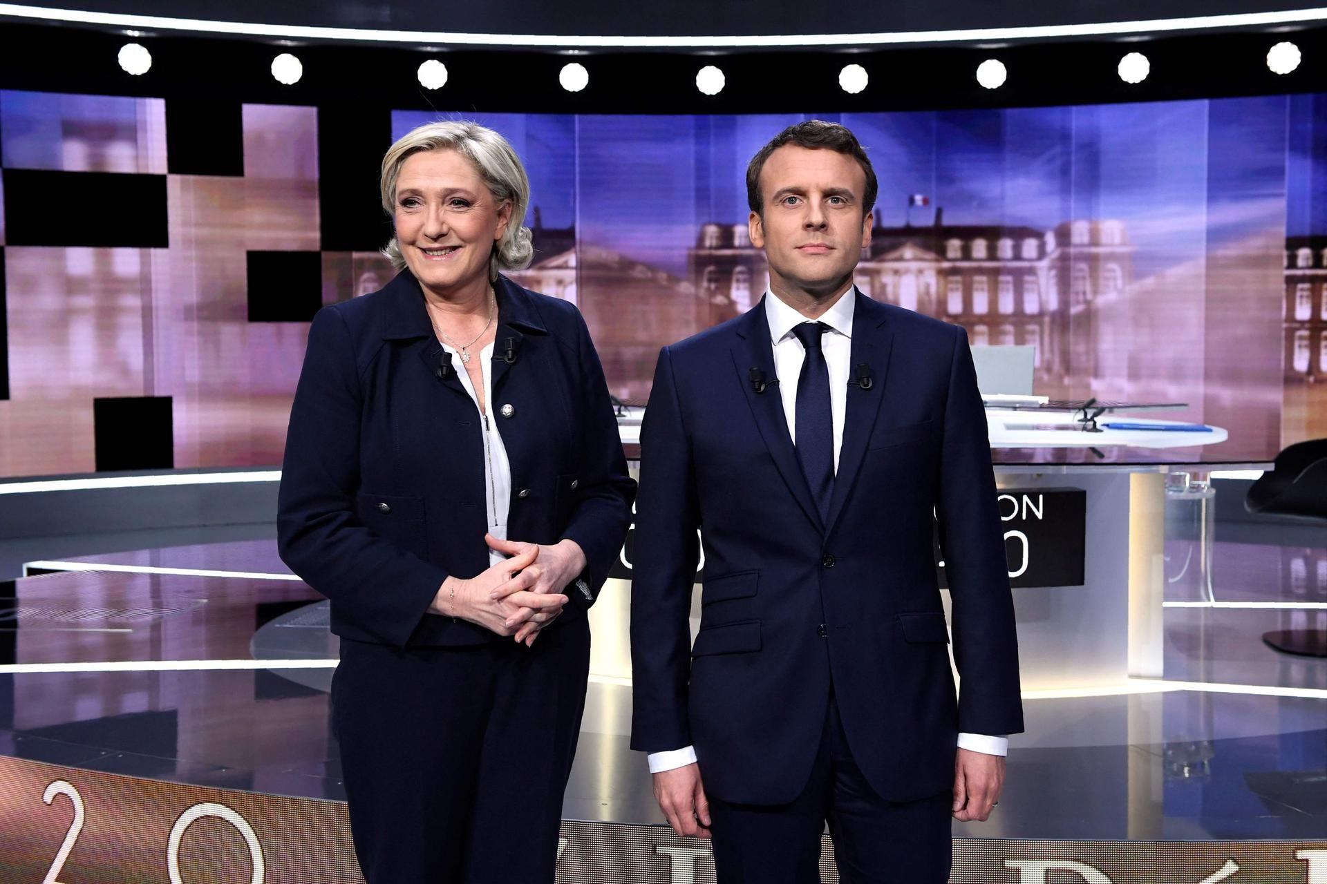 Le Pen Macron 210422