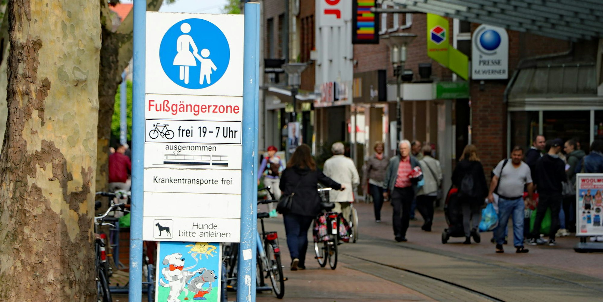 Frechen Fußgängerzone