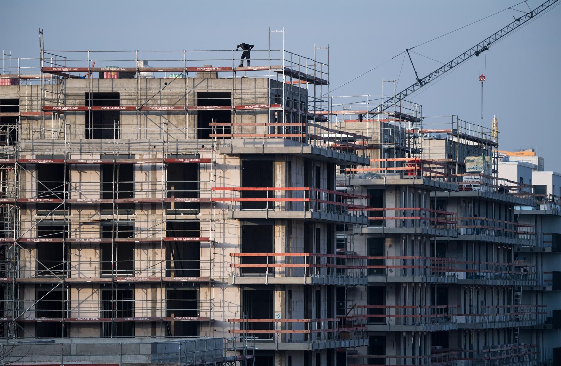 Immobilien Baustelle dpa