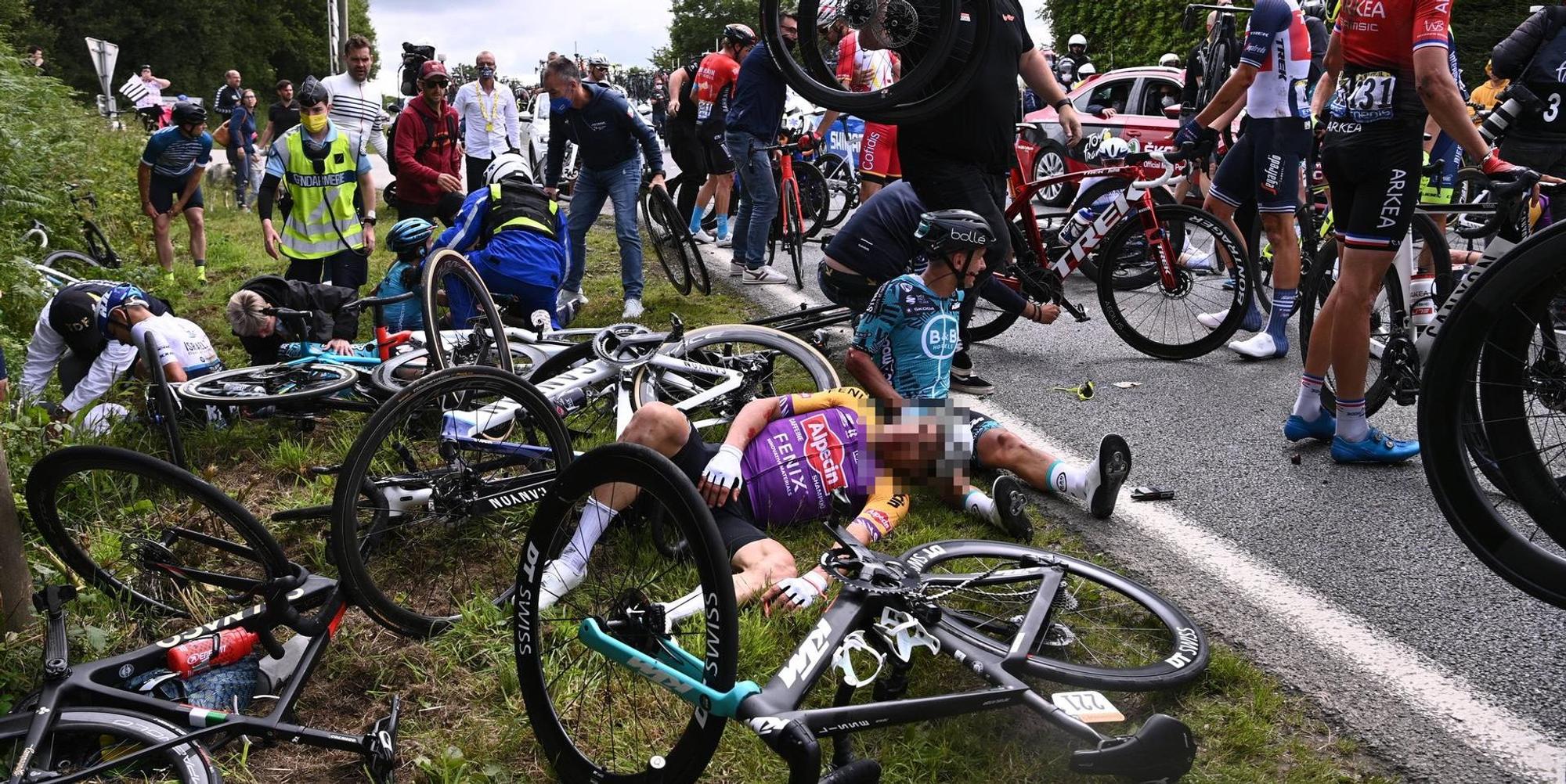 Massencrash gepixelt