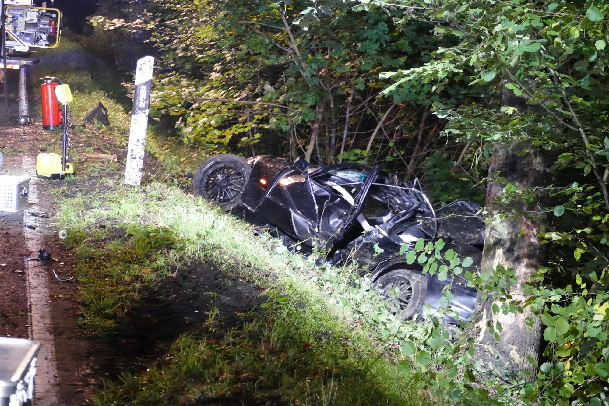 Werschtal Unfall Wrack 3