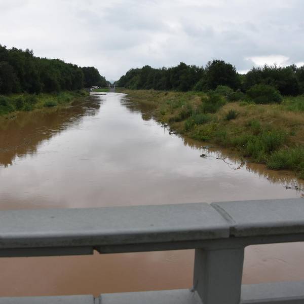 Erft Hochwasser Bergheim