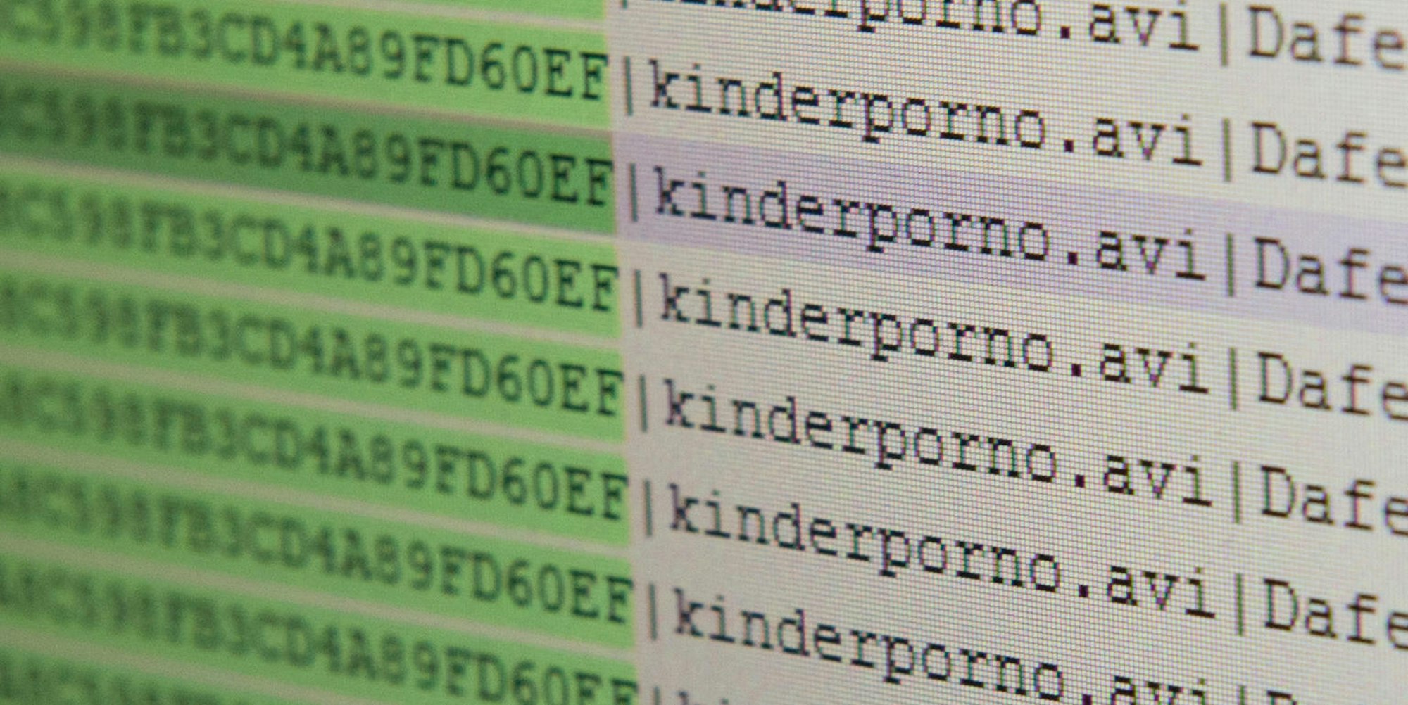 Kinderporno Symbol