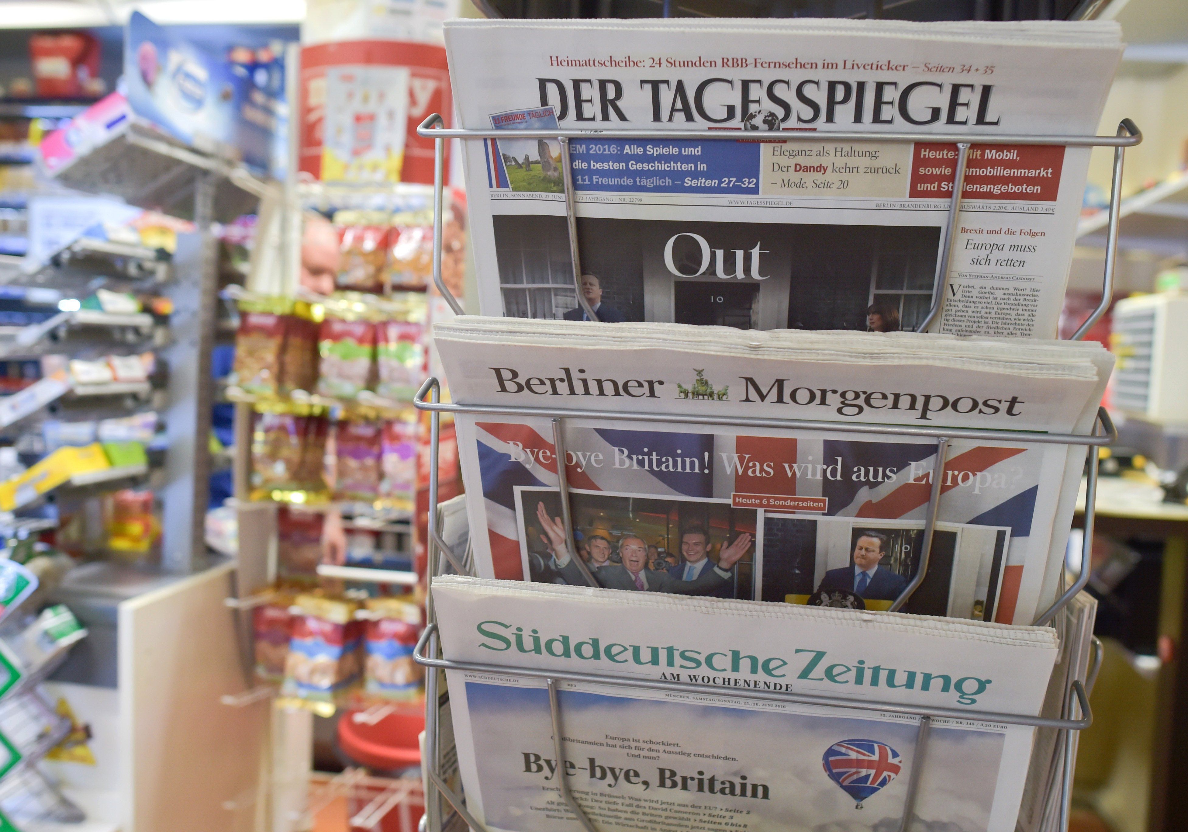Zeitungen Brexit 1