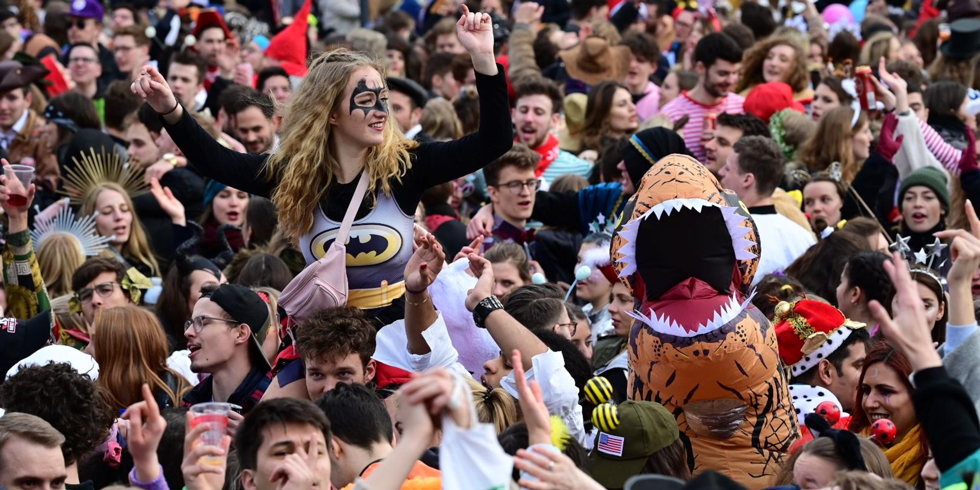 Karneval Menge