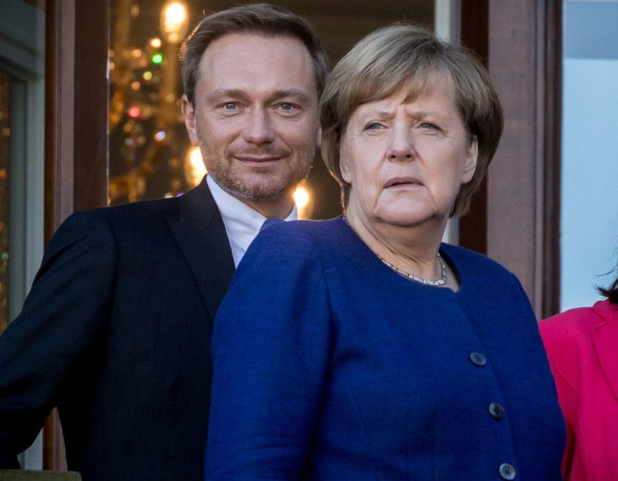 Merlkel und Lindner