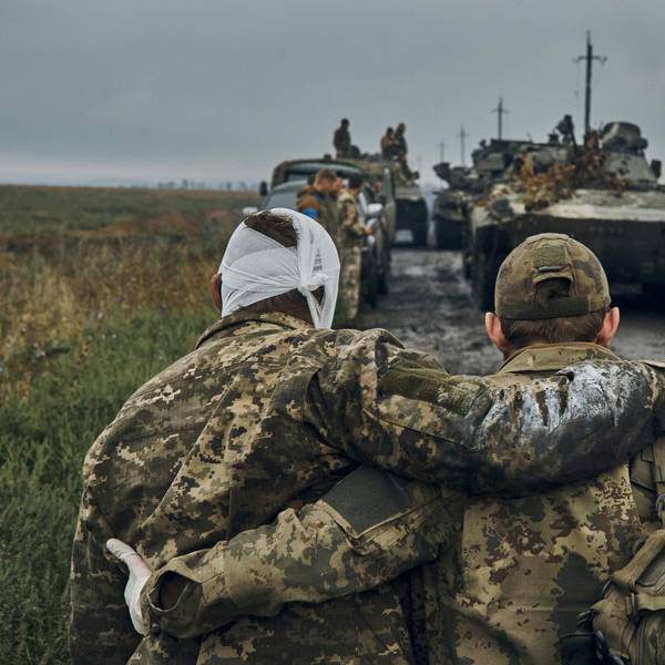 Verwundeter Soldat Charkiw