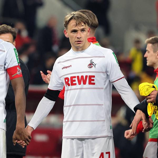 Modeste beim Spiel gegen den BVB