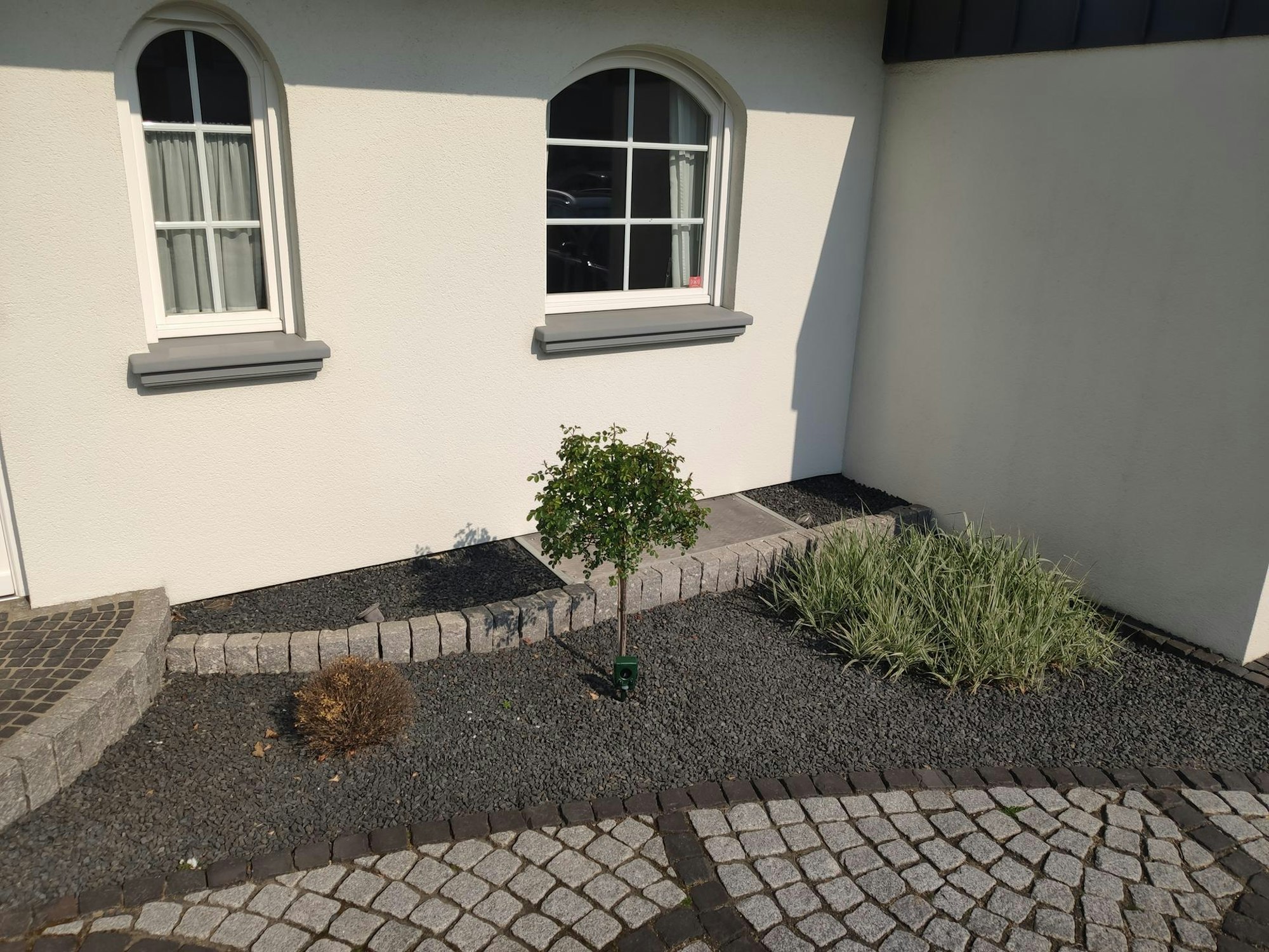 „Grün statt Grau" Vorher