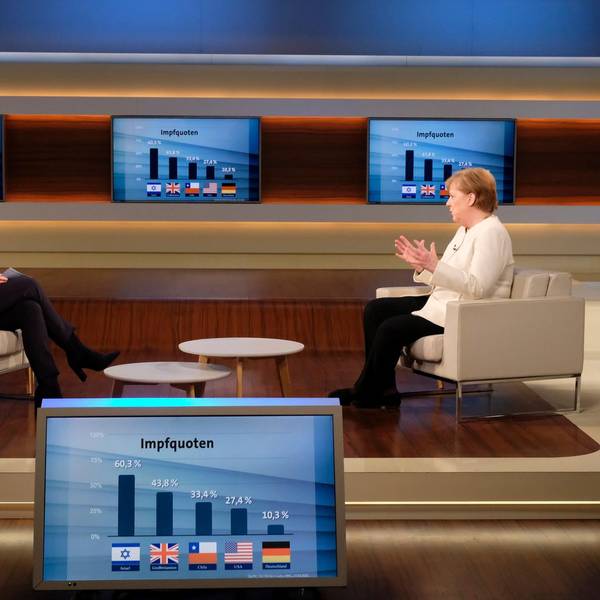 Merkel bei Will