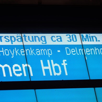 Bahn Verspätungen