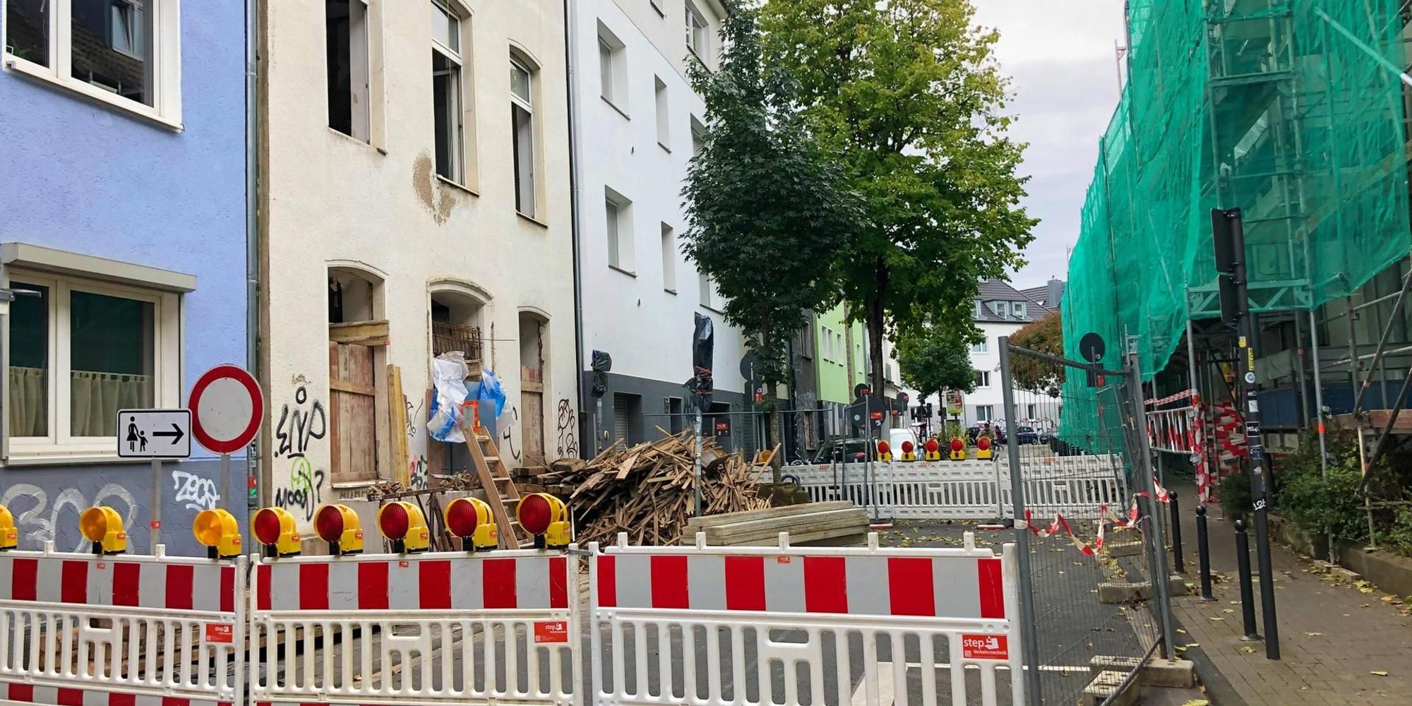 Glasstraße Sperrung