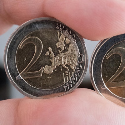 Euro-Münzen im Geldbeutel