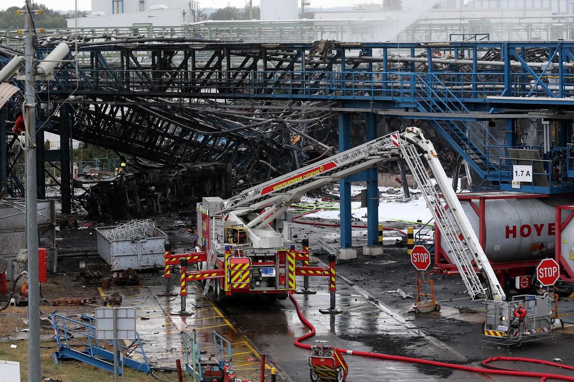 Explosiion Chempark Leverkusen