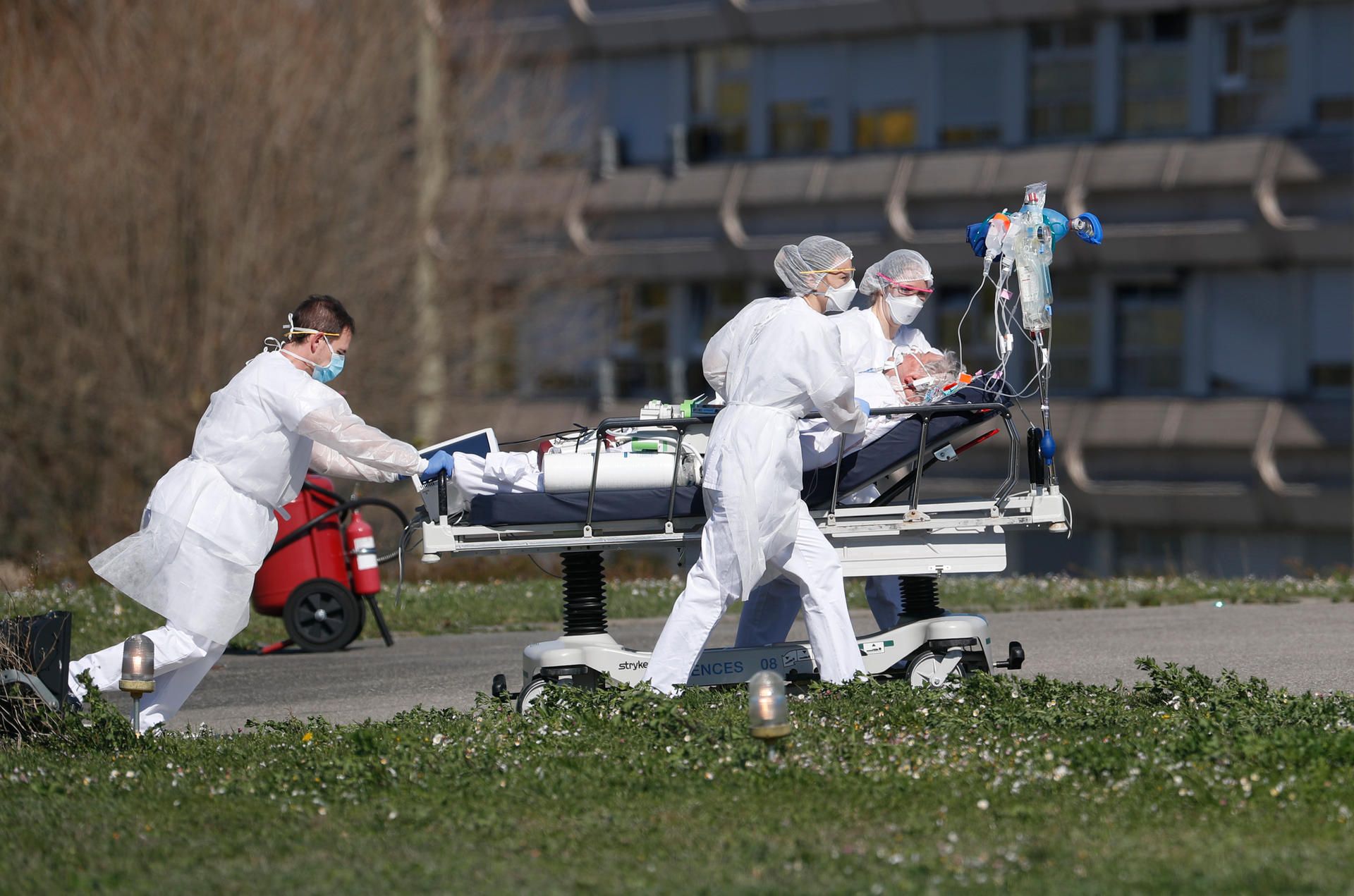 Patienten Frankreich Bett