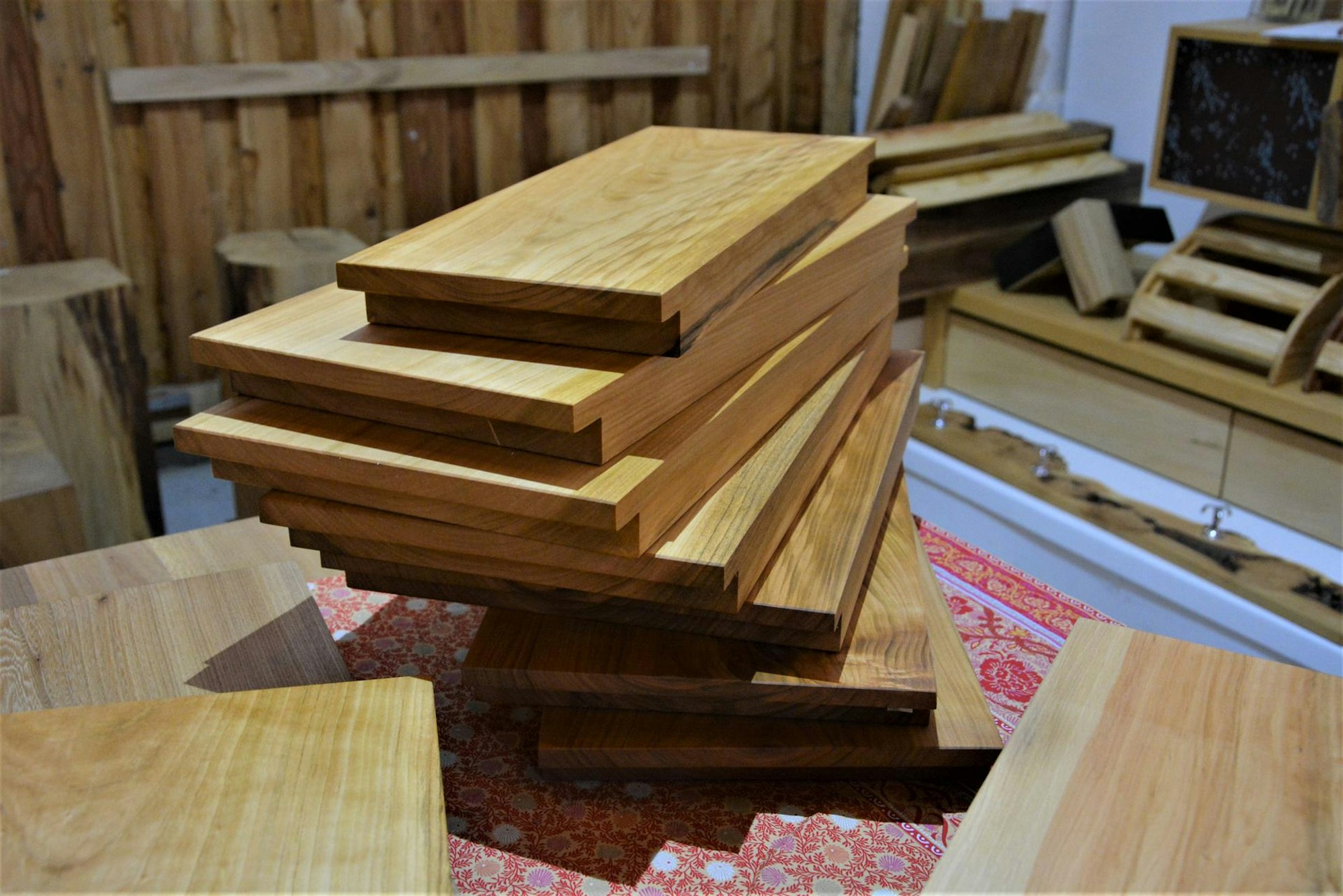 Schneidebretter aus Opernplatanen