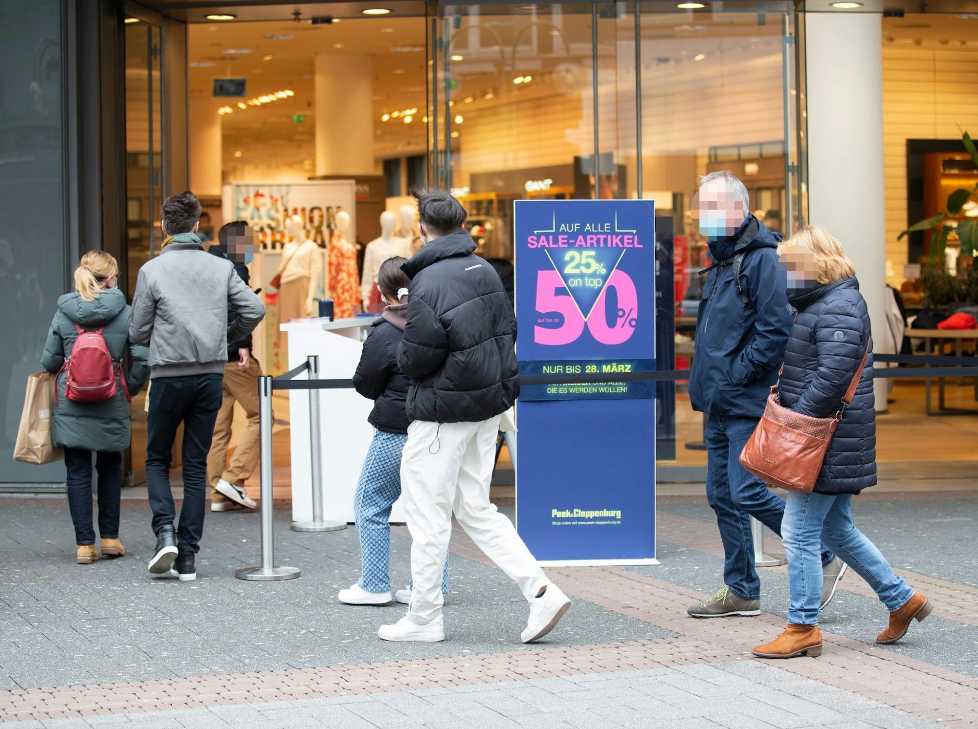 Chopping Corona in Köln
