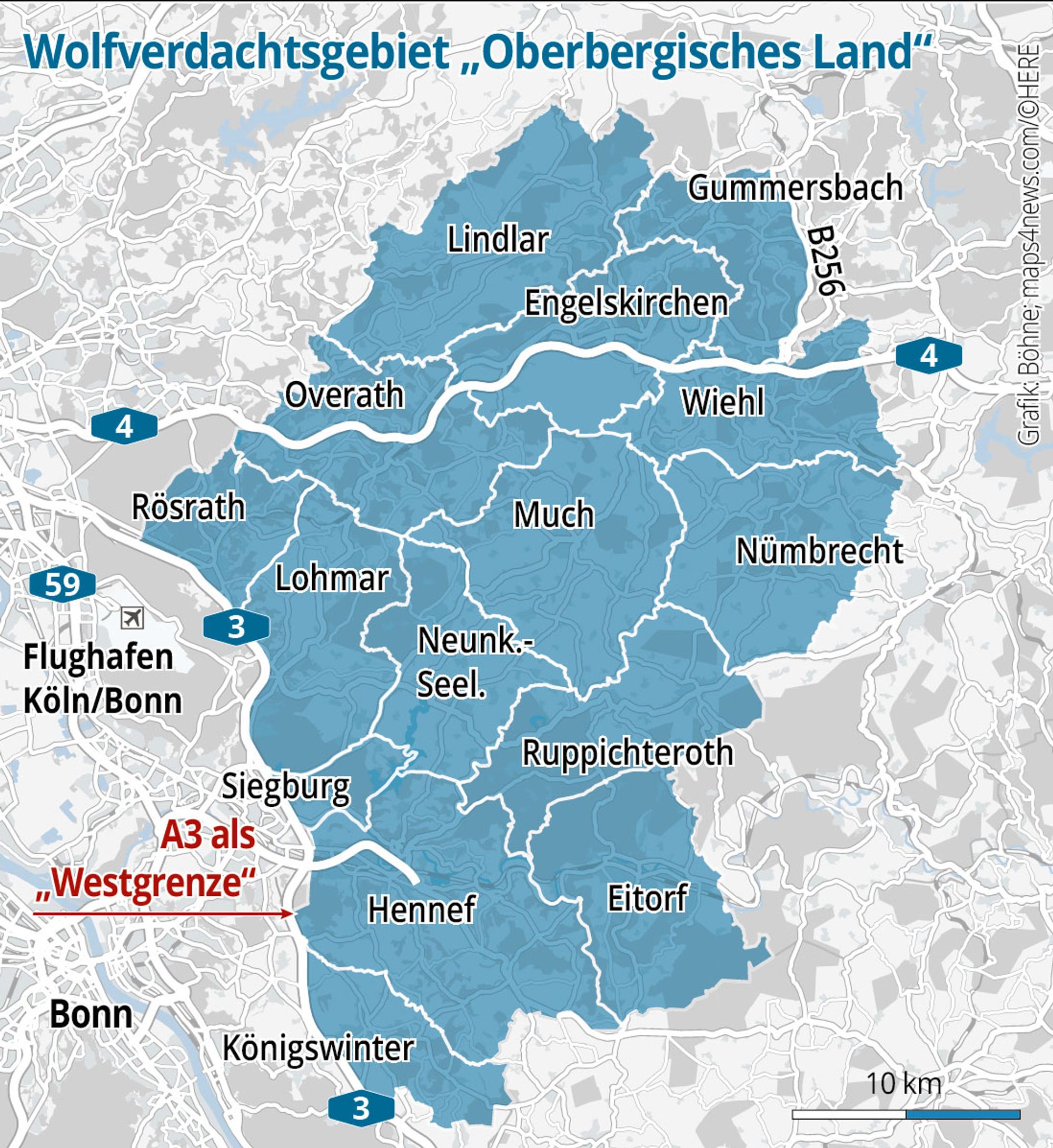 Wolfverdachtsgebiet
