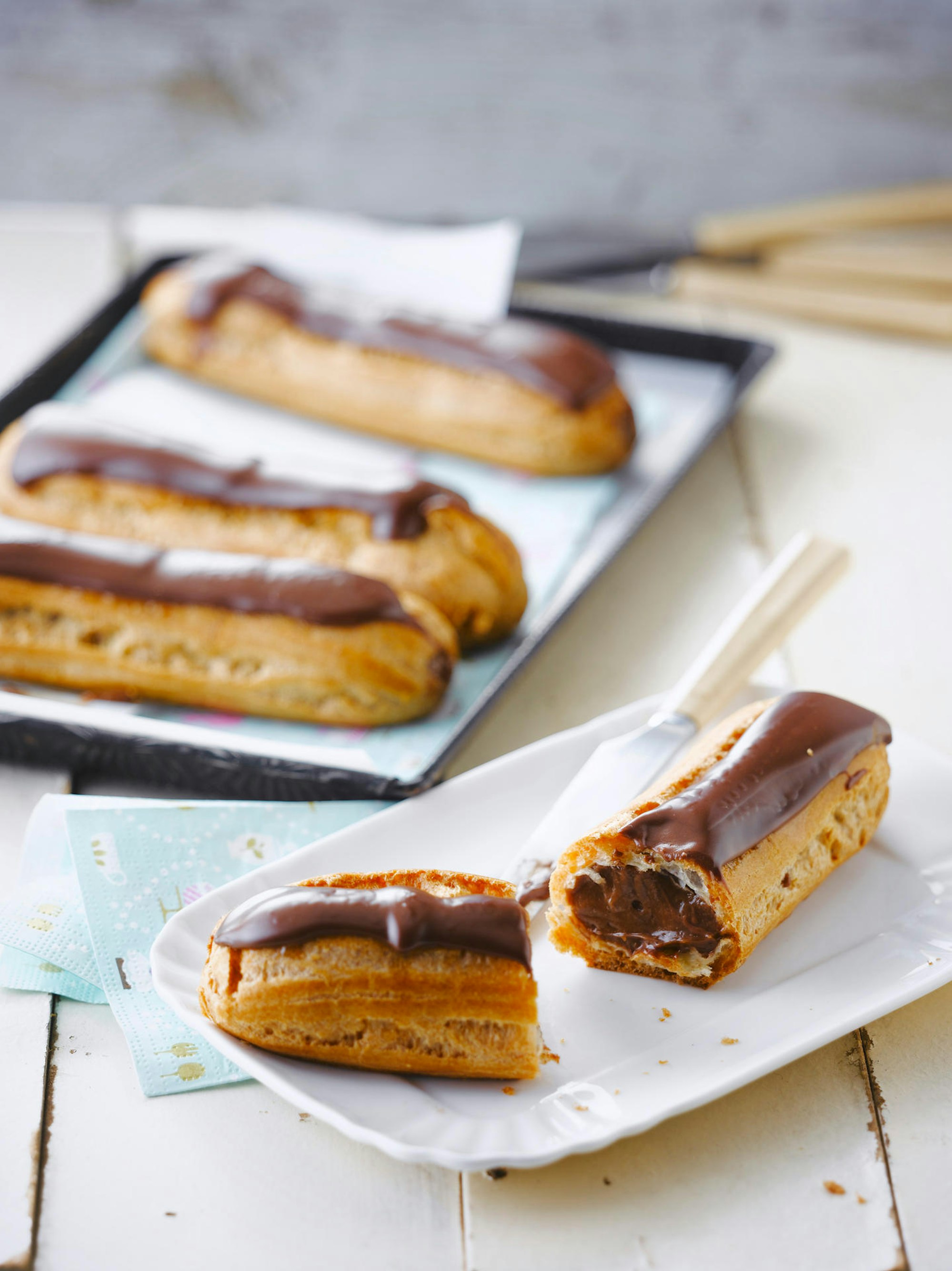 teatime eclaires