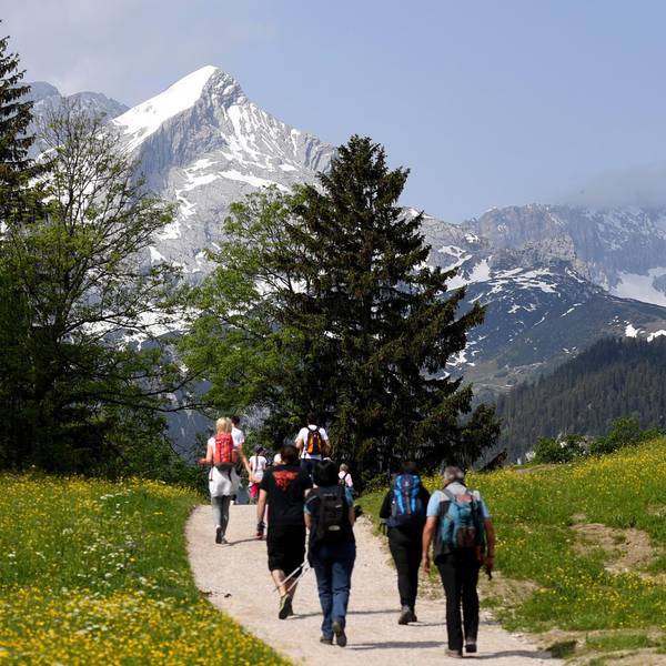 Wandern in den Bergen