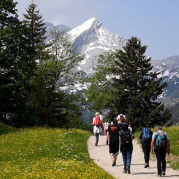 Wandern in den Bergen