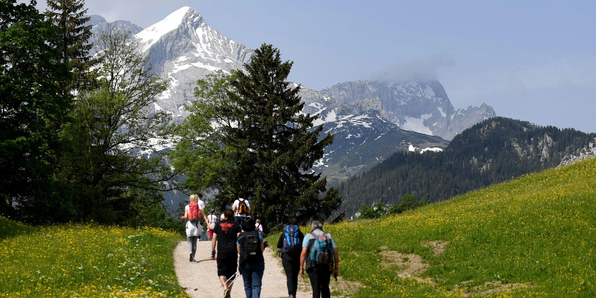 Wandern in den Bergen