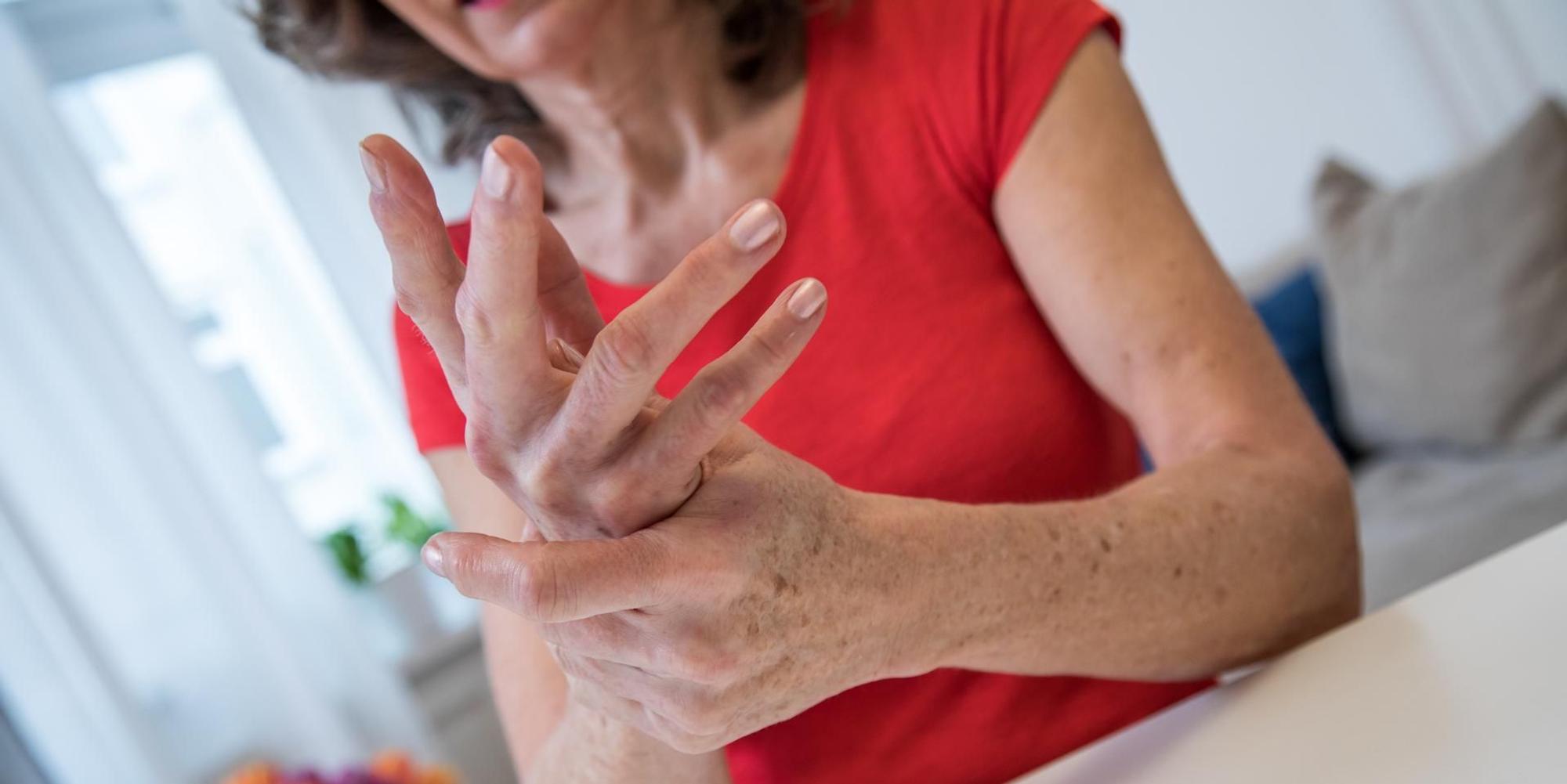 Arthrose in den Fingergelenken