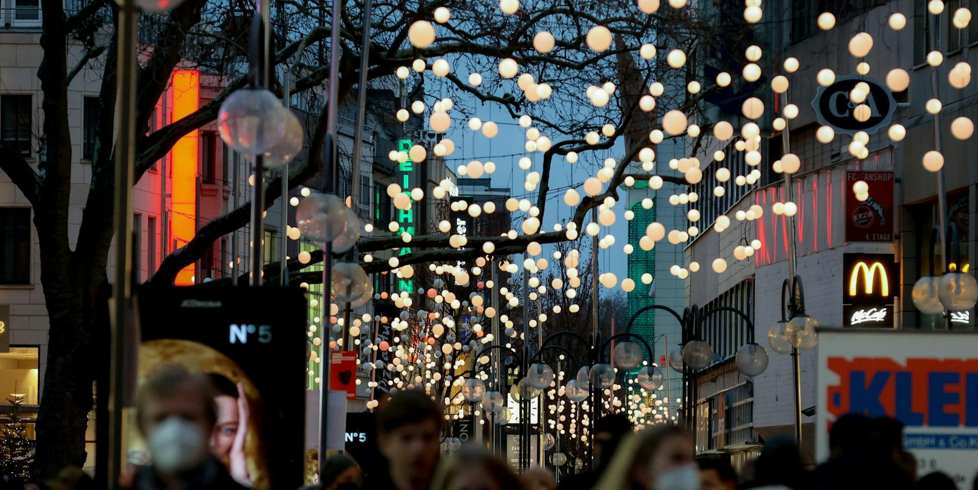 Weihnachtsbeleuchtung KÖln