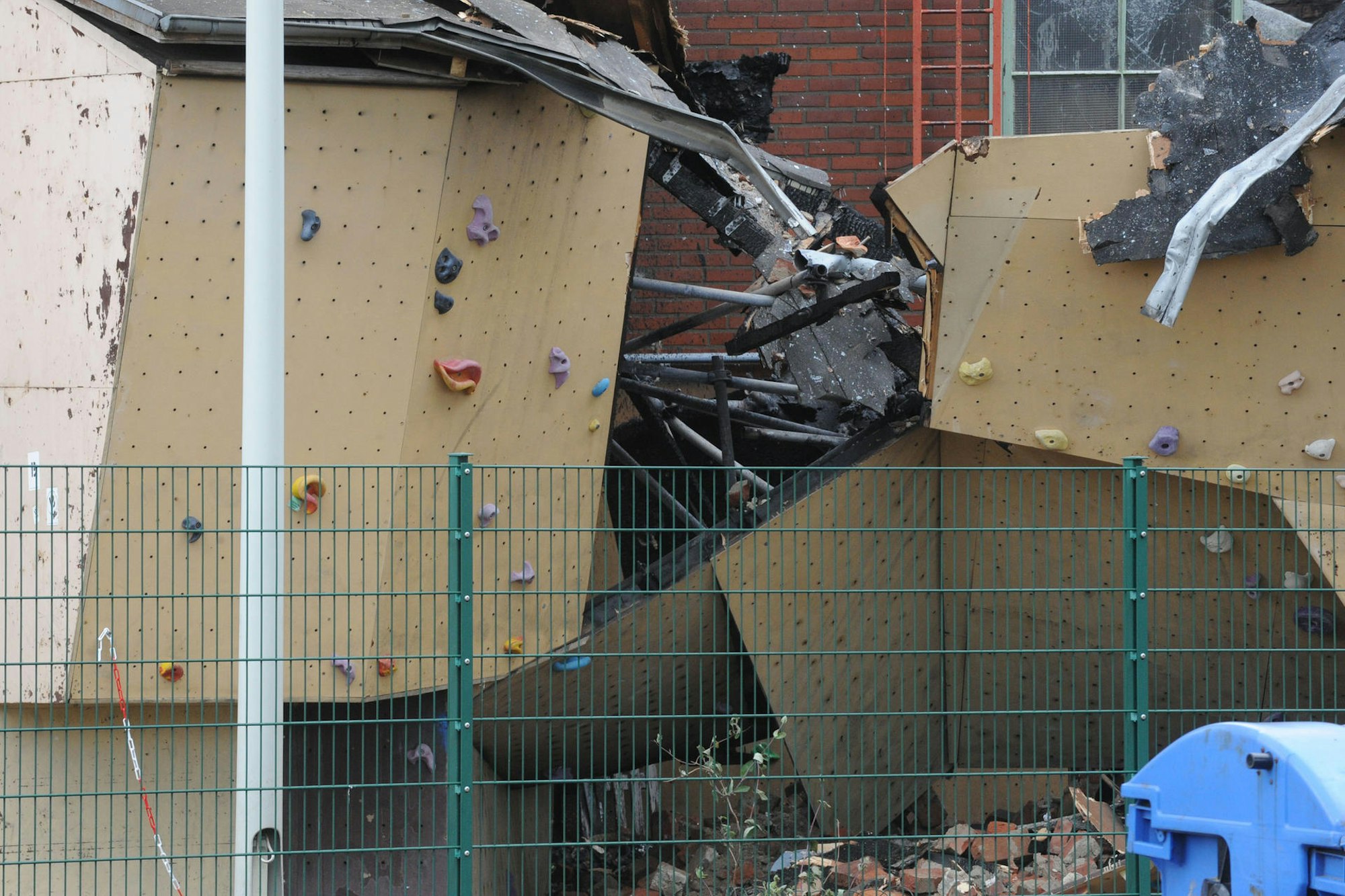 Chimpanzodrome Kletterwände