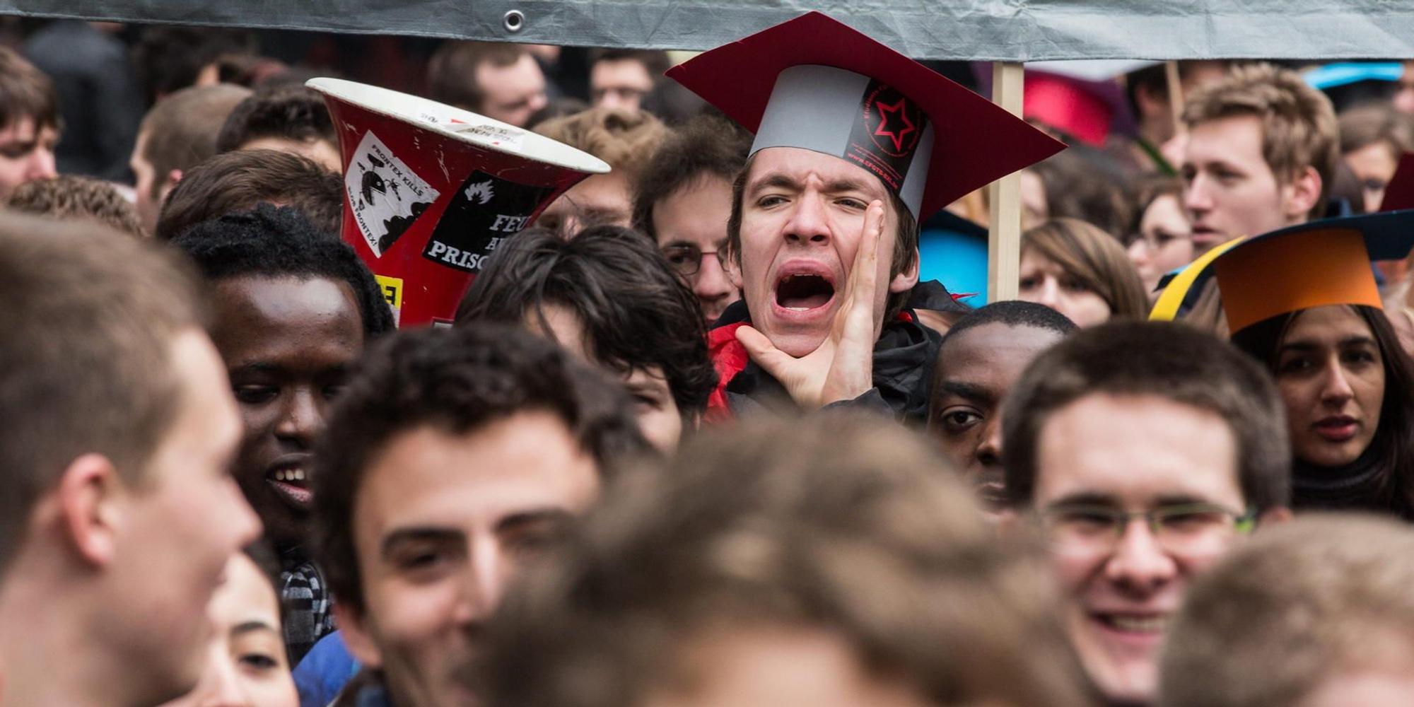 Studenten Brüssel
