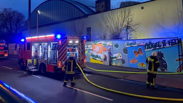 Brand im Kölner Zoo