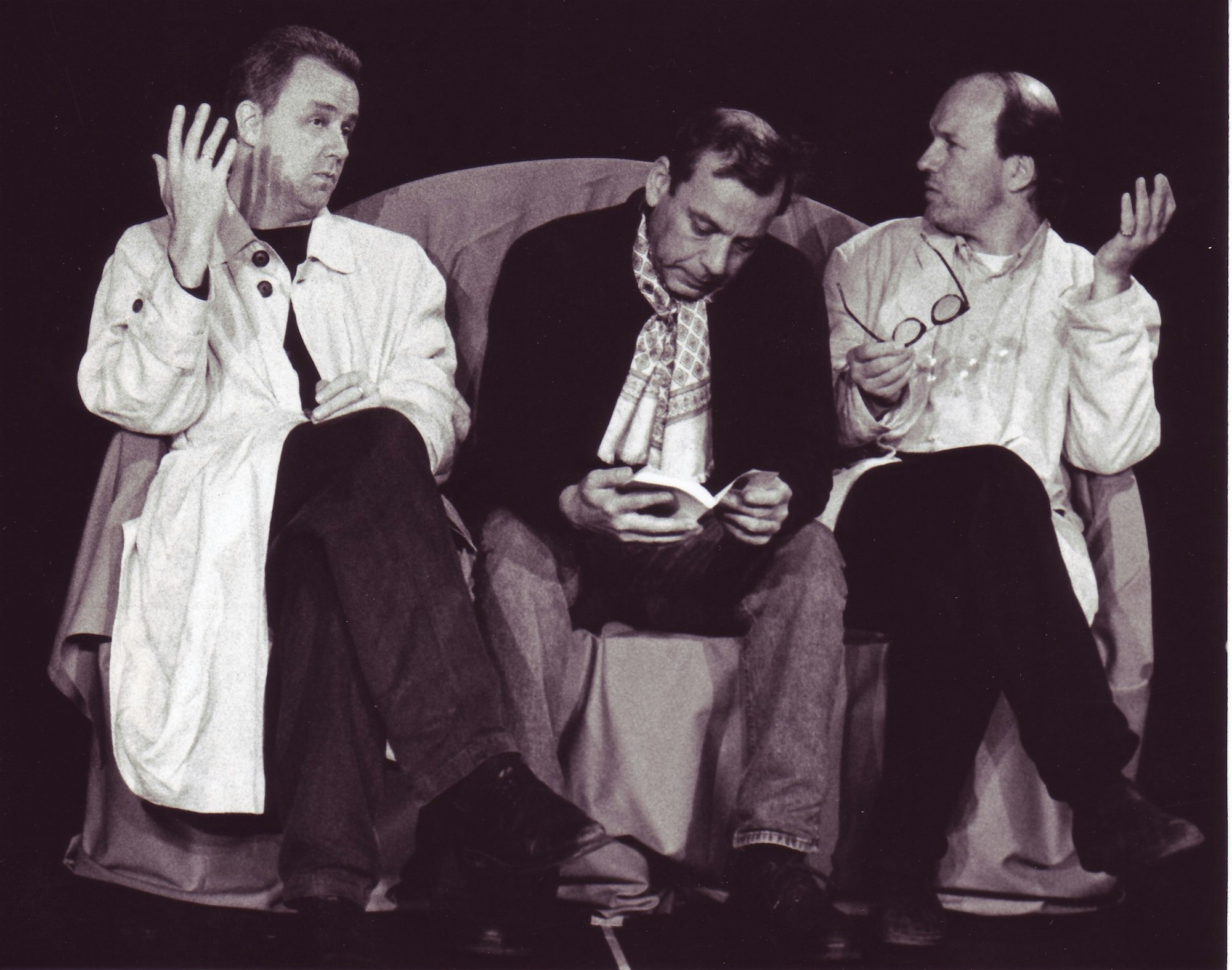 1_KUNST_Alte Besetzung_1996_(c) Archiv Theater im Bauturm