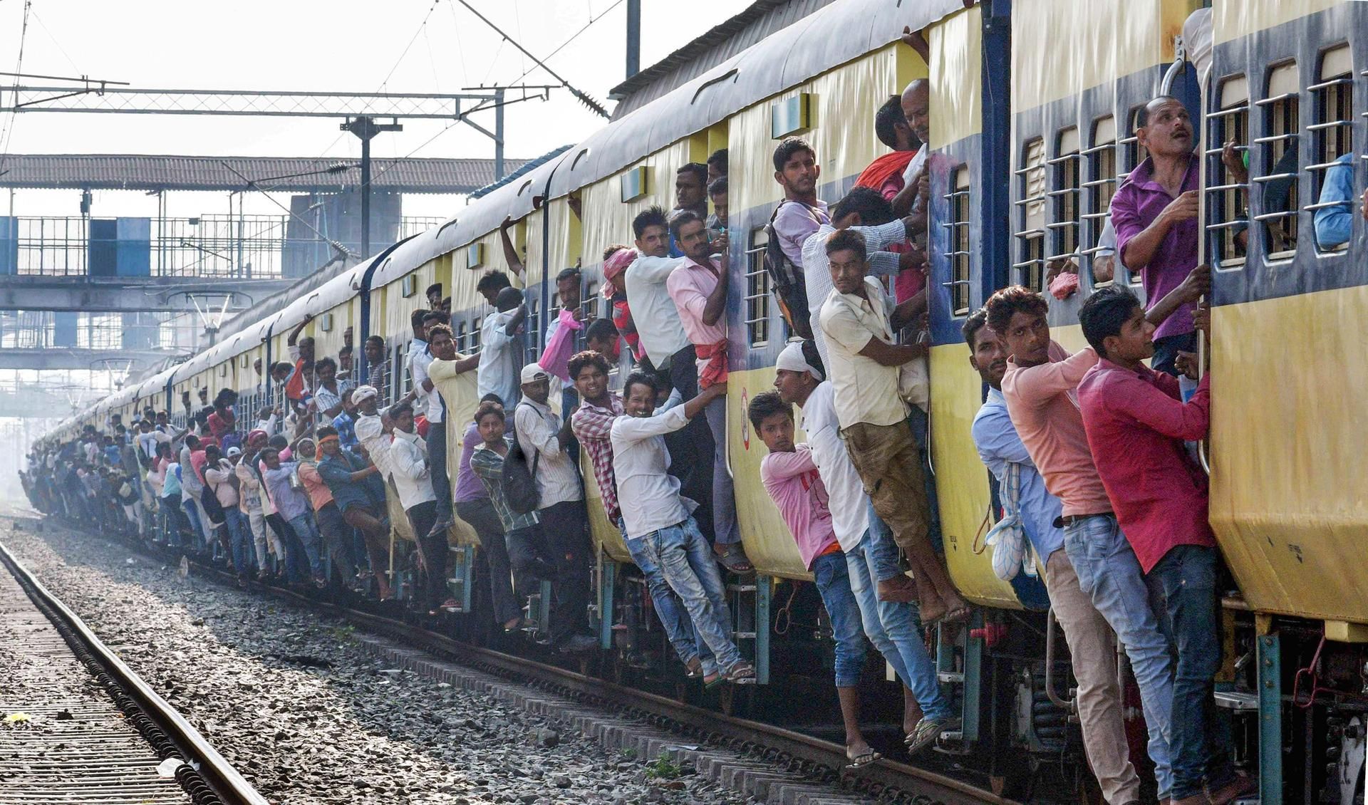 Zug in Indien