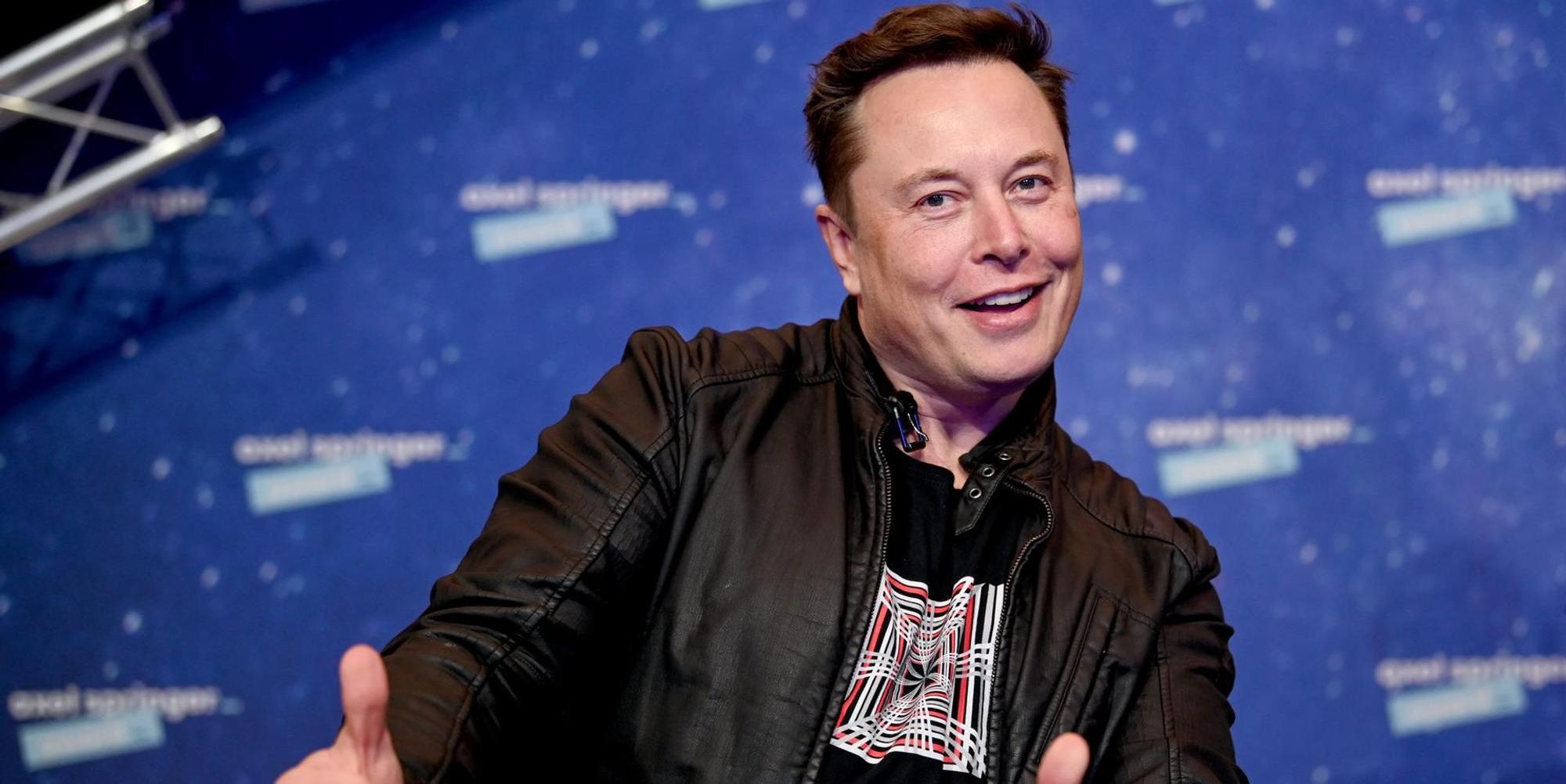 Musk Daumen hoch